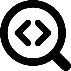 Code Analysis Icon from Core Solid Set
