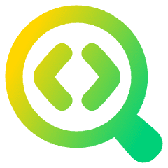 Code Analysis Icon from Plump Gradient Set