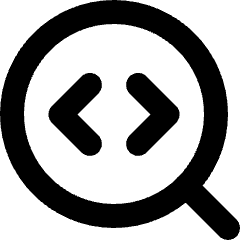 Code Analysis Icon from Micro Line Set