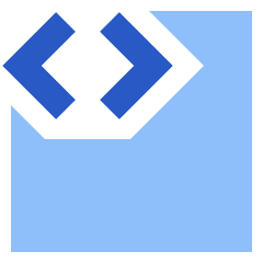 Code Block Icon from Sharp Flat Set