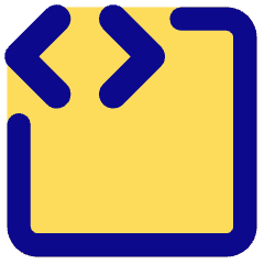 Code Block Icon from Core Pop Set