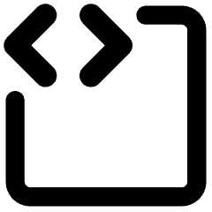Code Block Icon from Core Remix Set
