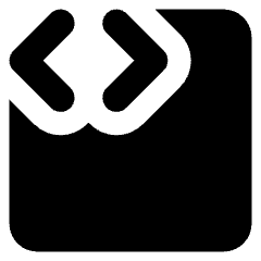 Code Block Icon from Core Solid Set
