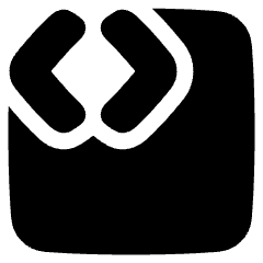 Code Block Icon from Plump Solid Set