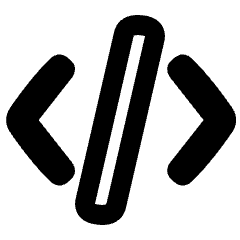 Code Bracket Icon from Plump Remix Set