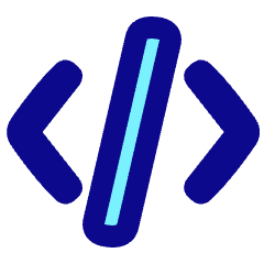 Code Bracket Icon from Plump Pop Set