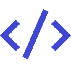 Code Bracket Icon from Sharp Duo Set