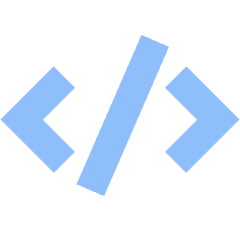 Code Bracket Icon from Sharp Flat Set