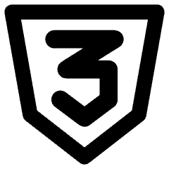 Css Three Icon from Core Remix Set