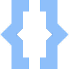 Curly Brackets Icon from Sharp Flat Set