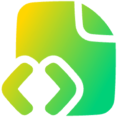 File Code 1 Icon from Plump Gradient Set