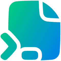 File Code 2 Icon from Plump Gradient Set