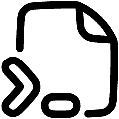 File Code 2 Icon from Plump Line Set