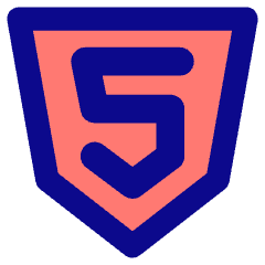 Html Five Icon from Core Pop Set