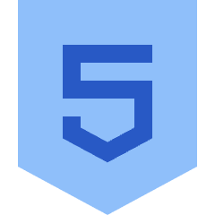 Html Five Icon from Sharp Flat Set