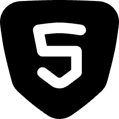 Html Five Icon from Flex Solid Set