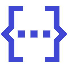 Json Programming Icon from Sharp Duo Set