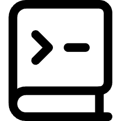 Programming Book Icon from Core Line Set