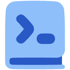 Programming Book Icon from Plump Flat Set