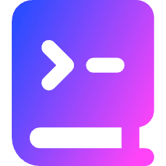Programming Book Icon from Core Gradient Set