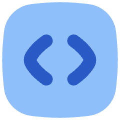 Programming Code Block Icon from Flex Flat Set