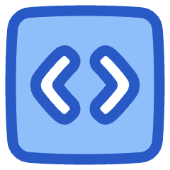 Programming Code Block Icon from Plump Duo Set