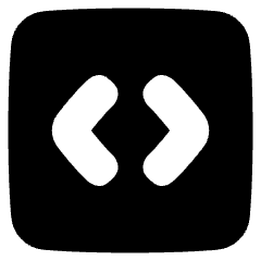 Programming Code Block Icon from Plump Solid Set