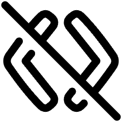 Programming Code Off Disabled No Code Icon from Plump Line Set