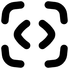 Programming Frame Source Code Icon from Flex Solid Set