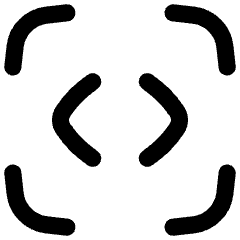 Programming Frame Source Code Icon from Flex Line Set