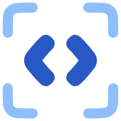 Programming Frame Source Code Icon from Plump Flat Set