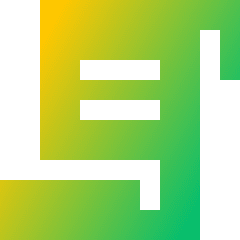 Script 1 Icon from Sharp Gradient Set