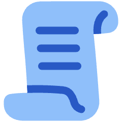 Script 1 Icon from Plump Flat Set