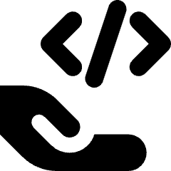 Share Code Icon from Core Solid Set