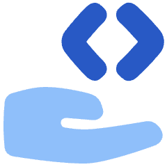 Share Code Icon from Plump Flat Set