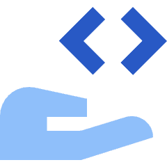 Share Code Icon from Sharp Flat Set