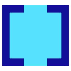 Square Brackets Icon from Sharp Pop Set