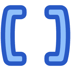Square Brackets Icon from Plump Duo Set