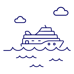 Ferry Illustration from UX Line Set