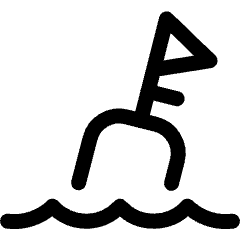 Sea Transport Buoy 1 Icon from Ultimate Regular Set