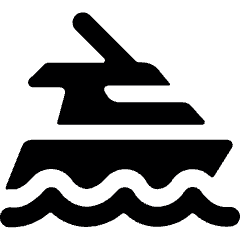 Sea Transport Small Boat Icon from Ultimate Bold Set