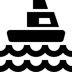 Sea Transportation Cruise Icon from Nova Solid Set