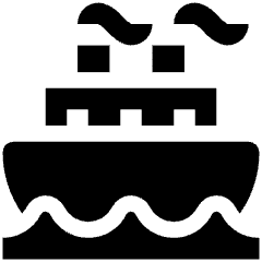 Sea Transportation Cruiser 1 Icon from Nova Solid Set