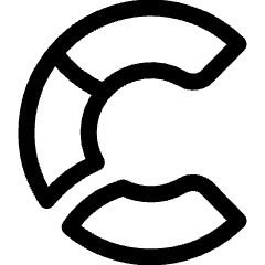 Elastic Cloud Logo Icon from Ultimate Regular Set