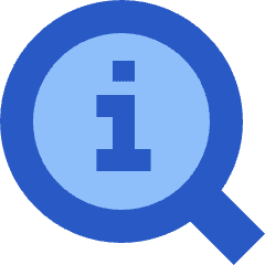 Get Info Icon from Sharp Flat Set