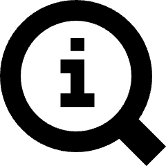 Get Info Icon from Sharp Solid Set