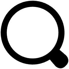 Magnifying Glass Icon from Plump Remix Set