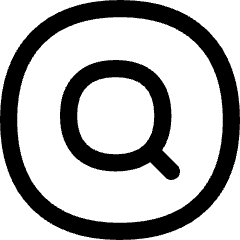 Magnifying Glass Circle Icon from Flex Line Set