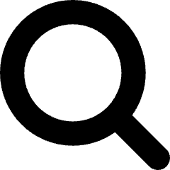 Magnifying Glass Icon from Core Solid Set