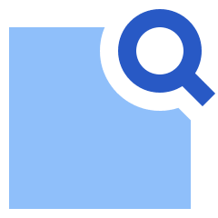 Search App Feature Content Icon from Sharp Flat Set